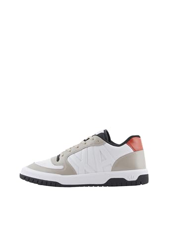 Armani Exchange Herren Duck Sneaker, Rope+Offwhite, 41 EU