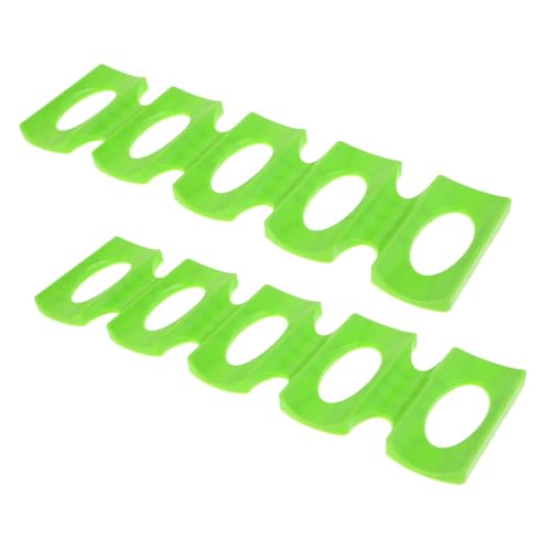 ULTECHNOVO 2 Piezas Estante de la Cerveza de la Bebida de la Lata Soporte para latas de Cerveza bastidores tapete para Bebidas estanteria trastero estantes de Almacenamiento de Bebidas Green