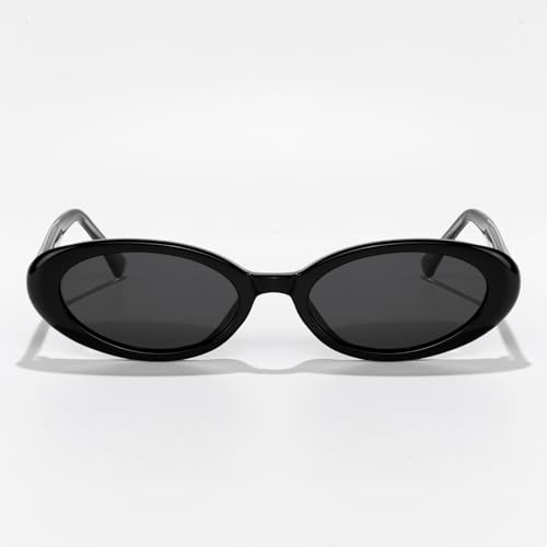Trendy Oval Sunglasses Women Oversized – Vintage Style with UV400 Protection Beach Driving Shades2