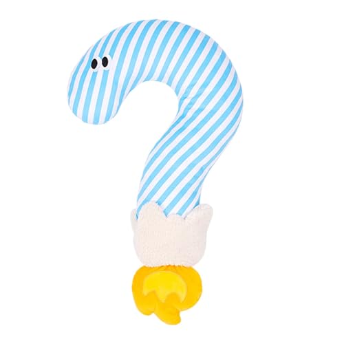 Ungtyb 柔らかい噛みおもちゃ、ぬいぐるみの犬のボディ、面白い犬の枕、カラフルなペットの枕、心を落ち着かせる犬のおもちゃ、ぬいぐるみの犬の枕噛みおもちゃ、犬の旅行用おもちゃ、犬子犬用のカラフルなペットの抱き枕