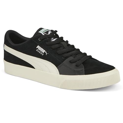 Puma Mens Suede Skate Nitro Og Lace Up Sneakers Shoes Casual - Black2