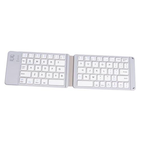 Teclado plegable inalámbrico HOMSFOU portátil con diseño compacto para laptop y tablet