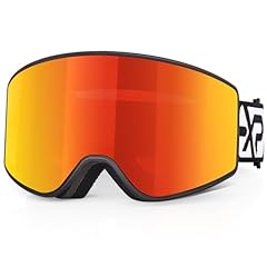 Adult Ski Goggles-red