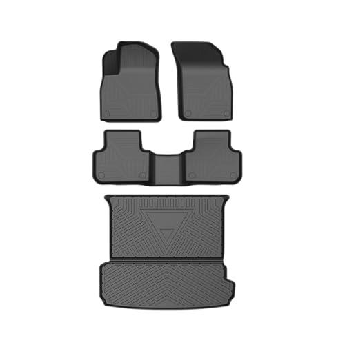 Tapis de sol pour voiture Q7 imperméable et résistant en TPE 5 places