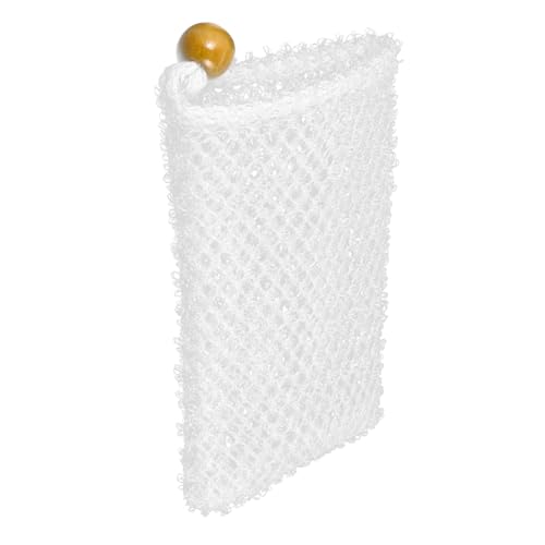 Filet exfoliant savonnette nylon moussant portable économiseur de savon bain