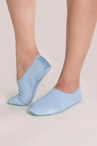 Bloch Women's Flex Slipper, Light Blue, 84