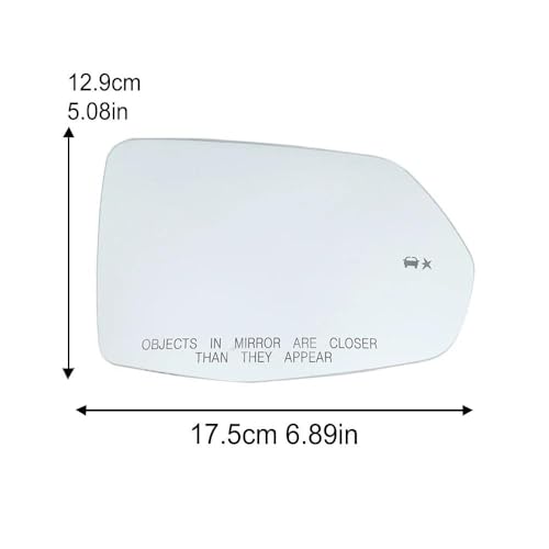 Verre rétroviseur de remplacement pour Cadillac XT4 XT5 XT6 finition Premium US