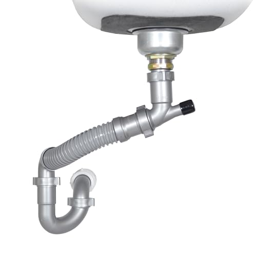 Snappy Trap Single Kitchen Sink Drain Kit, 1-1/2