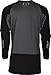 Fly Racing Windproof Riding Jersey (Black/Grey, Large)