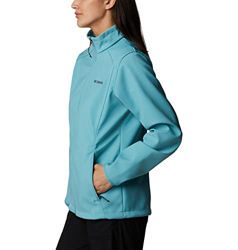 Image of Columbia Women Polyester Short Length Kruser Ridge II Softshell Hiking and Trekking Jacket
