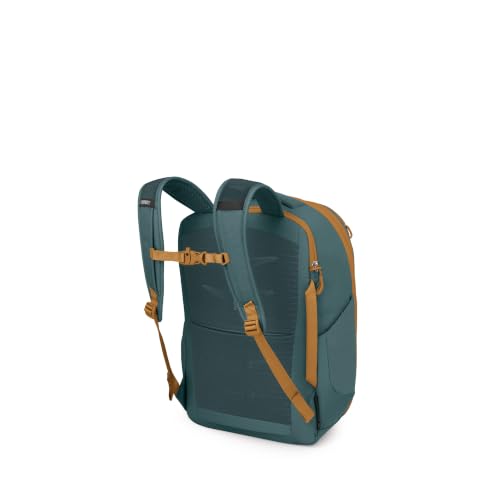 Image of Osprey Daylite Expandable Travel Pack 26+6 Torrent Blue-Barley, Blue OS | travel backpack, carry on bag, laptop sleeve, personal item, Blue color, OS size