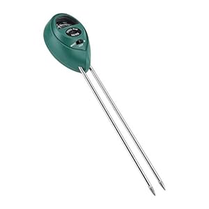 Broco 3-in-1 installatie bloeit bodem-pH-meter/vocht-/lichtmeter bodemtestset voor tuin