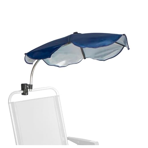 Pincho Sombrilla Silla forma abanico, abrazadera ajustable, made in spain