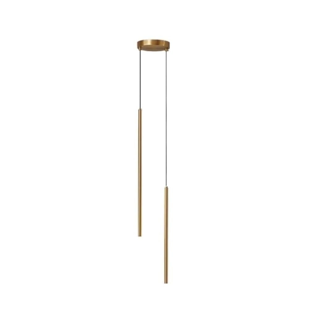 Lámpara colgante LED lineal ideal para iluminar la mesita de noche con luz ajustable