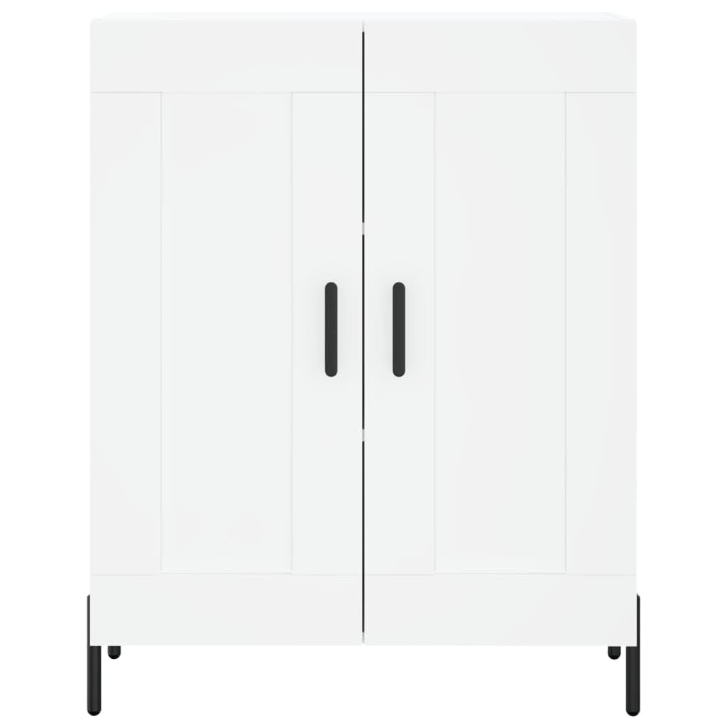 Credenza Bianca 69,5 x 34 x 90 cm drewno wielowarstwowe