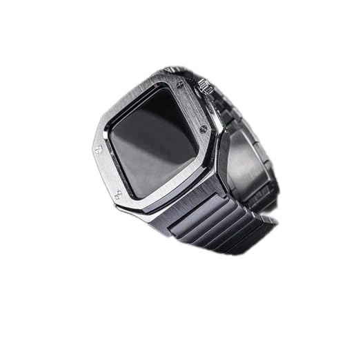Bracelet acier Apple Watch 44 mm pour remplacer le silicone par un style métal