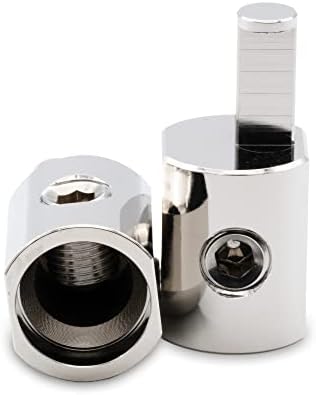 ILL Customz 1/0 AWG to 4 Gauge Offset Amp Input Reducers Pair