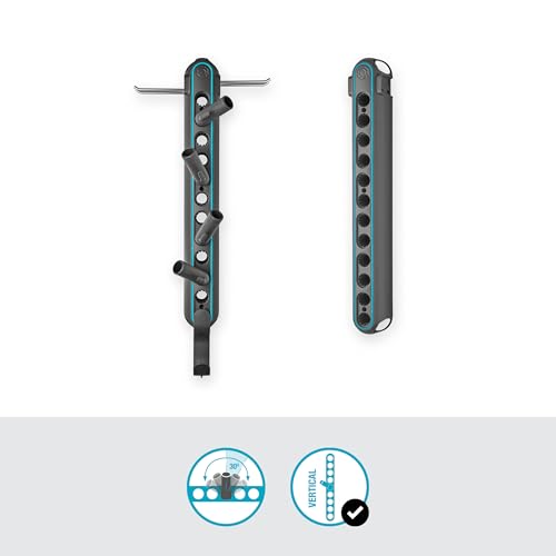 Gardena combisystem-Geräteleiste Flex: Ordnungssystem für Haus- und Gartengeräte, inkl. Einzelsteckern, aus recyceltem Material, erweiterbar, individuell bestückbar (3505-20) – Bild 5