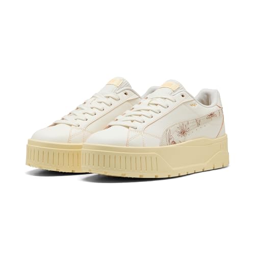 Puma Karmen II Crafted Flowers, Basket Femelle, Warm White-Almost Apricot,