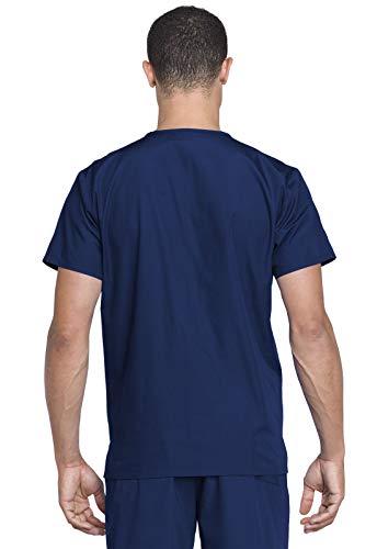 Cherokee Unisex Scrub Set for Men & Women V-Neck Top & Drawstring Pant Medical Uniform 3 Pockets, Durable Easy Care - WW530C
