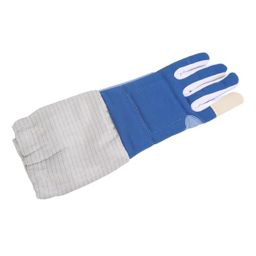 ZIZEV Saber Glove, Left Hand Fencing Glove, SkinFriendly Knitted Fabric Prevent Slipping for Fencing Practice (XL)