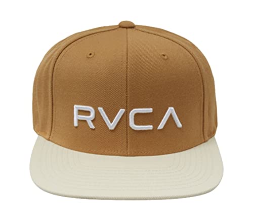 Image of RVCA Men's Adjustable Snapback Straight Brim Hat