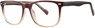 Surreal Unisex Eyeglasses - Modern Collection Frames - Brown Fade 53-17-145