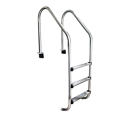 Scala mobile per piscina in acciaio inossidabile scala antideslizante de 3 pelda?os scalera de seguridad para Piscina scala mobile de nivel de entrada pasamanos de seguridad en la pared de la PIS
