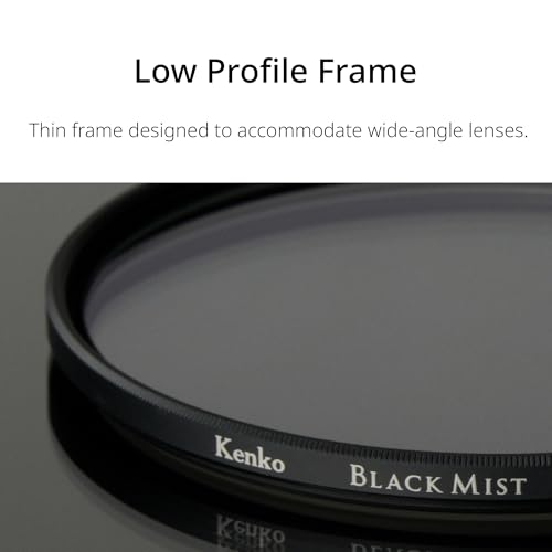Image of Kenko Diffusion Effect Filter Black Mist No.1 N φ55mm, Soft Effect, for That Perfect Cinematic Scene, Made in Japan, 449882