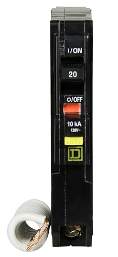 Square D 20a 1p Gfci Circuit Breaker