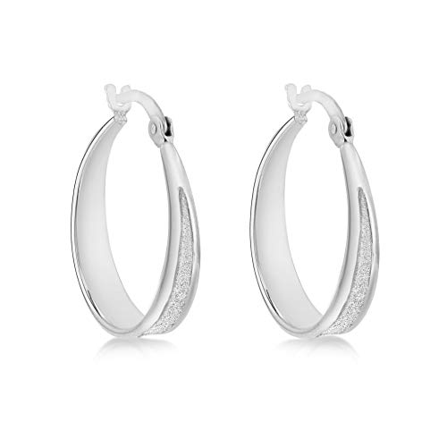 Créoles argent 925 Tuscany Silver les boucles parfaites du bureau au dîner