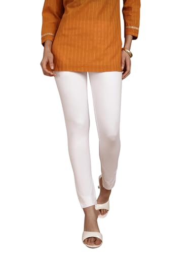 Image of TWIN BIRDS Women Cotton Blend Kurti Pants | Sleek Ethnic Daily Trousers