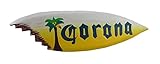 Corona Beer Surfboard Wooden Wall Hanging Tiki Bar