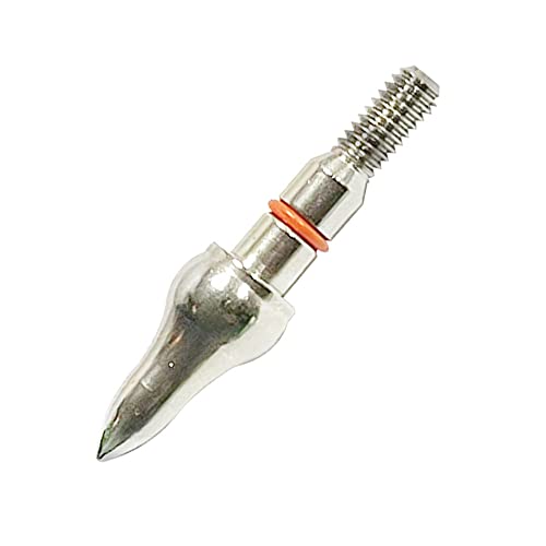 Image of 100 /125 /150 /200 /300 Grains Archery Field Points Practice Field Tips, Archery Target Practice Hunting Arrow Tip for Recurve, Compound Bow Crossbow, Stainless Steel Screw in Broadheads