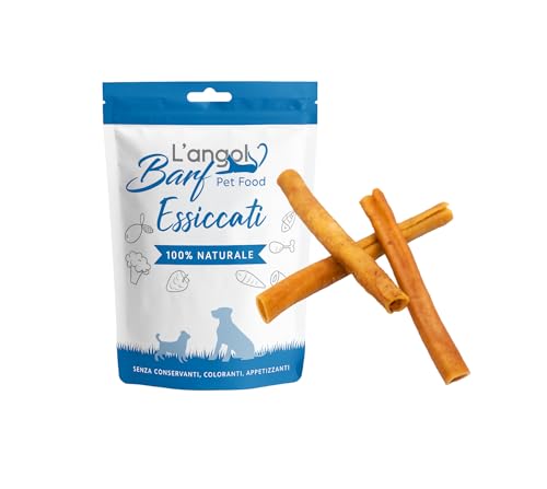 Angolo Barf Pelle Di Maiale Essiccata Per Cani 100g Snack Naturale Per Cani Senza Conservanti Ottimo Masticativo Naturale Per Pulizia Denti Snack Monoproteico Ideale Come Premio Addestramento