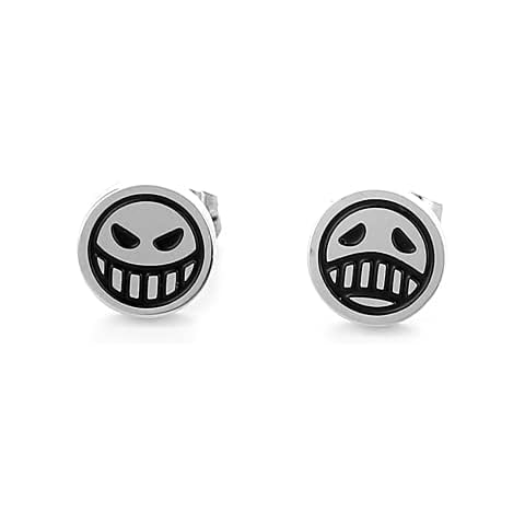 Happy Unhappy Anime Stud Earring Cosplay Accessory Cover