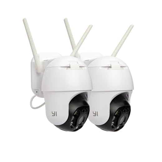 YI 2pc Pan-Tilt Dome Security Camera, 360 Degree 2.4G Smart Indoor Pet Dog Cat Cam with Night Vision, 2-Way Audio, Motion Detection, Phone APP, Compatible with Alexa and Google Assistant