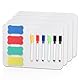 4 STK Whiteboard Klein Whiteboard A4, Kleines Dry Erase White Board, 21x30 cm Tragbares Doppelseitiges Mini Whiteboards mit 6 Stifte & 4 Radiergummis, für Klassenzimmer, Zuhause, Büro
