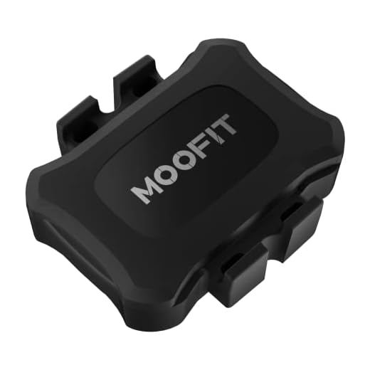 MOOFIT Speed/Cadence Sensor,ANT+ Bluetooth Cycling Cadence Sensor,Wireless RPM Sensor for Bicycle or Spin Bike,IP67 Speed and Cadence Sensor Compatible with Wahoo,Openrider,Peloton