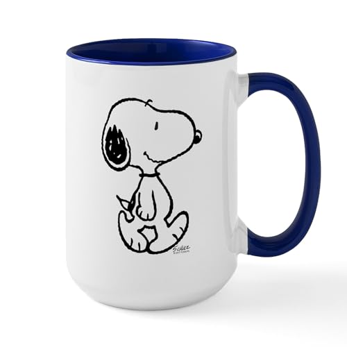 Taza de cerámica Peanuts Snoopy 15 oz miniatura 1