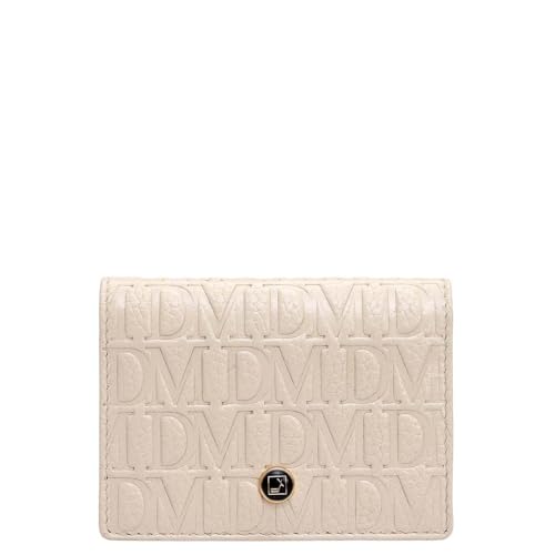 Image of Da Milano Leather Card Holder for Men & for Women - White (10116OL)