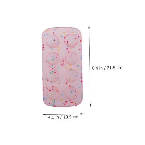 2 Pzas Molde Silicona Para Cubos De Hielo Flexible Creativo miniatura 2