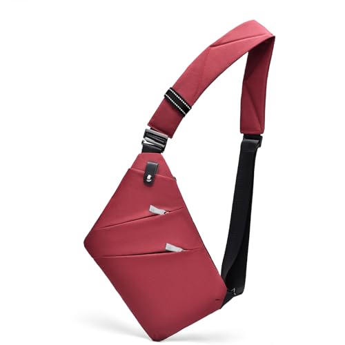 Image of Travel Anti Pickpocket Purses, Slim Carry Crossbody Bag for Women & Man Travel Safe, Waterproof