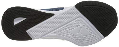 Tênis, Puma, Flyer Runner, Azul Escuro/ Branco/ Amarelo, 34, Adulto Unissex