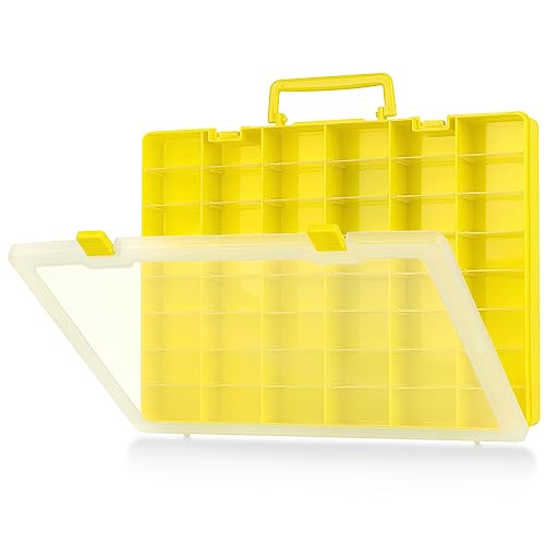 image for MYMOON HOME MYMOON Plastic Storage Case for Mini Brands Toys - Compati