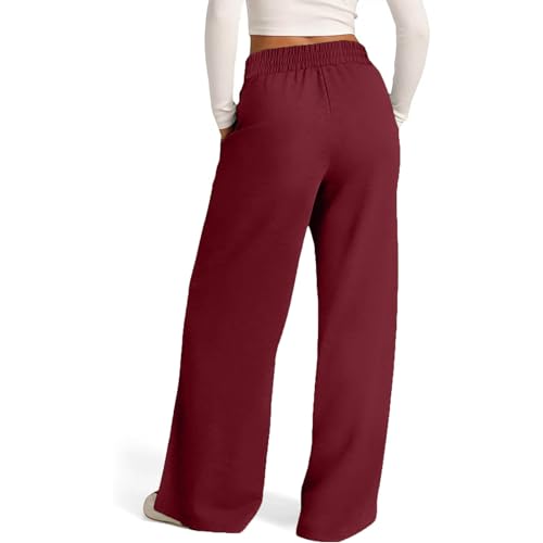 Wide Leg Sweatpants Women High Waisted Baggy Joggers Loose Fit Athletic Sweatpants Soft Lightweight Joggers 2025