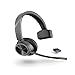 Produktbild Schnurloses Headset Poly Voyager 4310 UC (Plantronics)  Ein-Ohr-Bluetooth-Headset mit Noise Cancelling-Mikrofon  Verbindung mit PC/Mac/Mobiltelefon per Bluetooth  Kompatibel mit Teams, Zoom & mehr