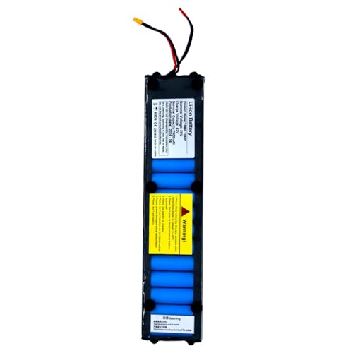 SNHMFUH 36V Scooter Akku 6600mAh - 10500mAh Lithium Batterie Scooter Batterie Ersatz 10S3P Lithium-Ionen-Akku Mit BMS-Schutz,Für Elektroroller/M365-Roller 0-600W Motor,36v10.5ah