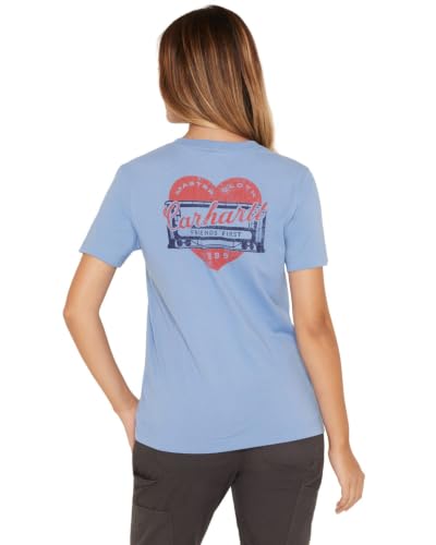Image of Carhartt Women's Irvine Relaxed Heritage Heart T-Shirt