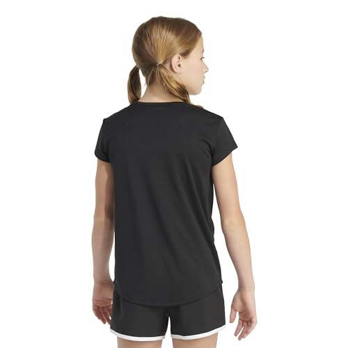 Image of adidas Girls' Short Sleeve Scoop Neck Tee T-Shirt